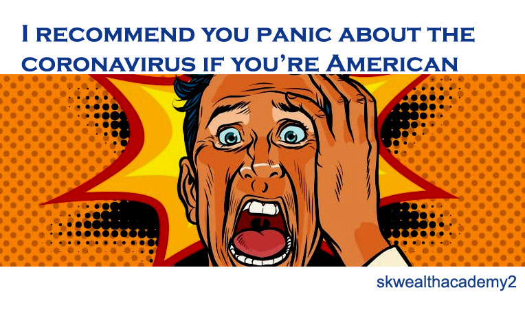 panic setting in about the coronavirus pandemic in America