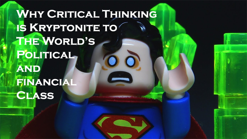 why critical thinking is inseparable from issues of freedom